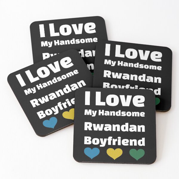 Item preview, I Love My Handsome Rwandan Boyfriend - Rwanda Boyfriend designed and sold by DiceNLDesigns.