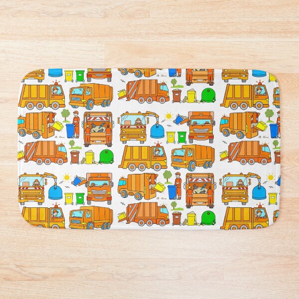 Item preview, Garbage Truck Design Trashtrucks Rubbish Collection Vehicles designed and sold by samshirts.