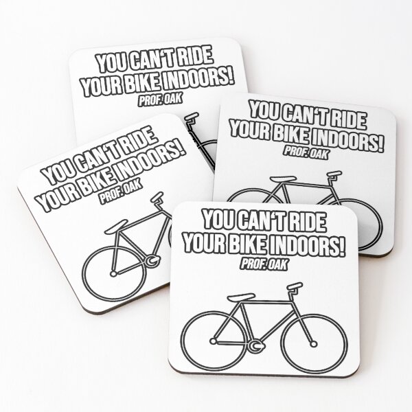 Item preview, You can't ride your bike indoors! Prof. Oak designed and sold by TopsellerShirts.