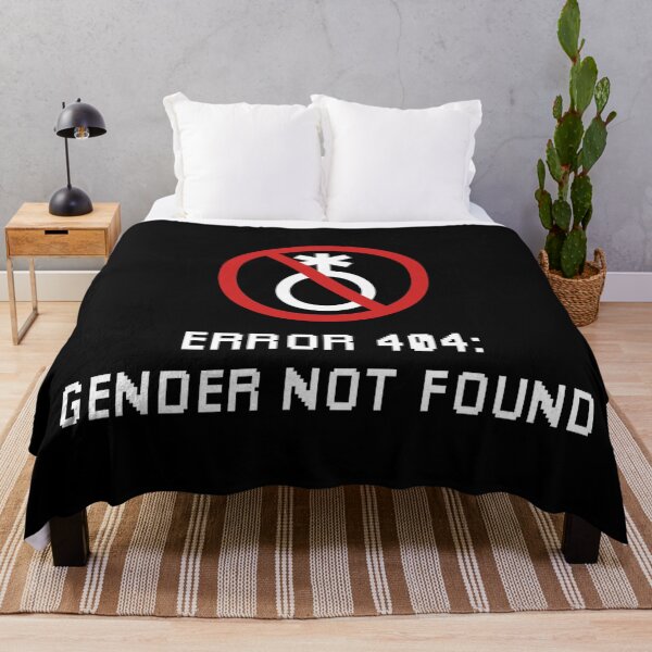 Item preview, Gender Not Found Error 404 designed and sold by angelitaholland.