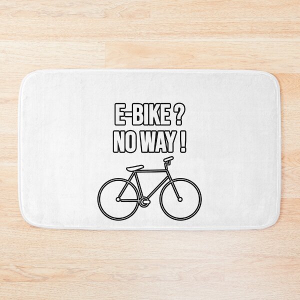 Item preview, E bike? No way! designed and sold by TopsellerShirts.