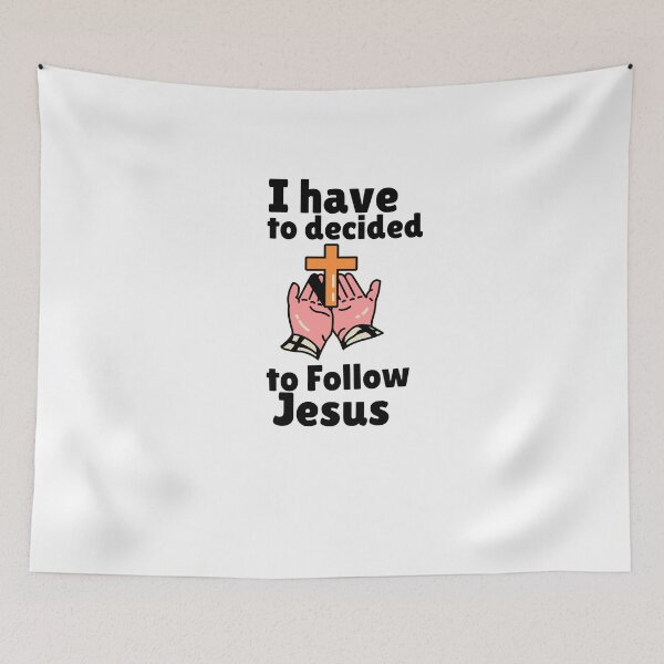 Item preview, I have decided to follow Jesus - God Design designed and sold by GLwithUs.