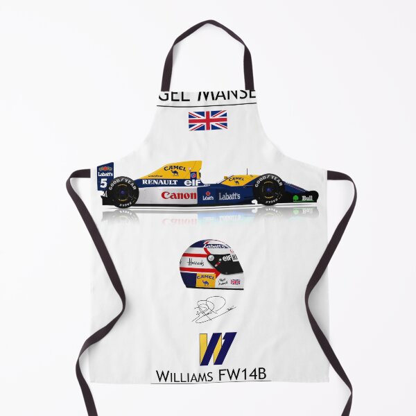 Item preview, Nigel Mansell - Williams FW14B Driver & Helmet designed and sold by JageOwen.