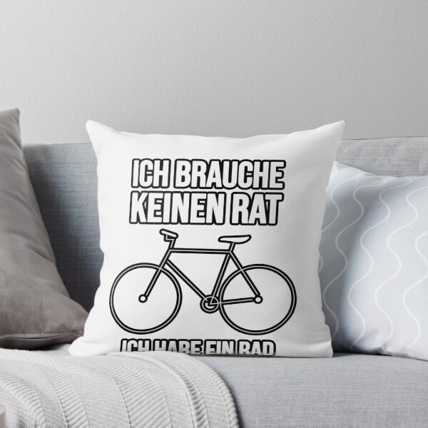Artikelvorschau, Ich brauche keinen Rat, ich habe ein Rad! entworfen und verkauft von TopsellerShirts.