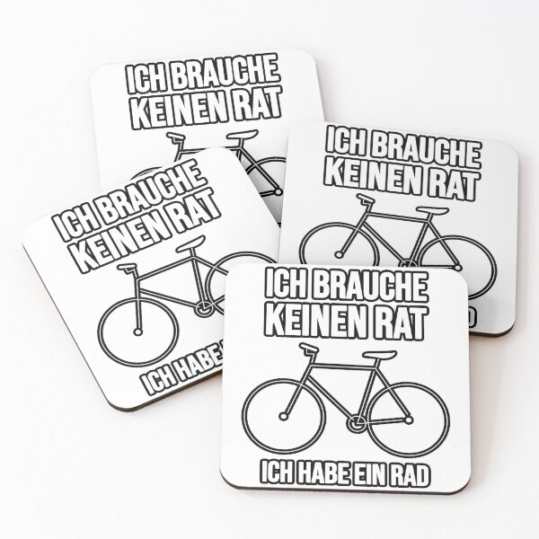 Artikelvorschau, Ich brauche keinen Rat, ich habe ein Rad! entworfen und verkauft von TopsellerShirts.