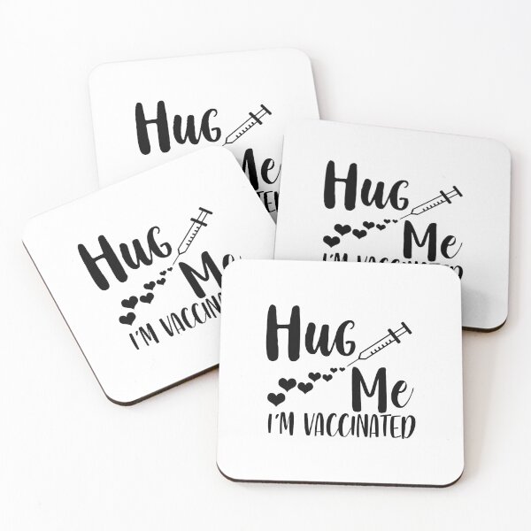 Item preview, hug me i'm vaccinated designed and sold by shaakir.