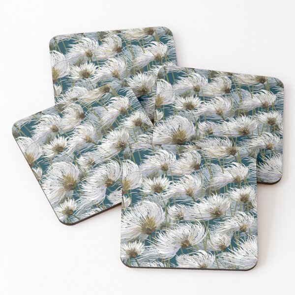 Item preview, Cotton Grass Dream | Teal designed and sold by L Diane Johnson.