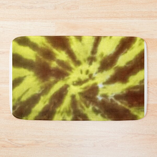 Item preview, Yellow and Golden Brown Spiral Tie Dye  designed and sold by StarsForgers.
