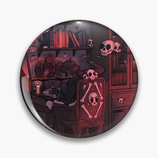 Item preview, a necromancer's study designed and sold by corvophobia.