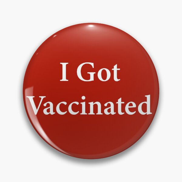 Item preview, I Got Vaccinated Sticker designed and sold by aridorsey.