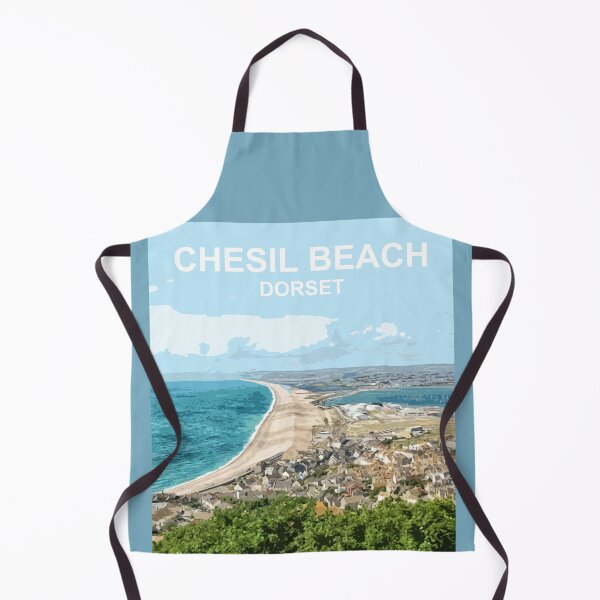 Item preview, Chesil Beach Dorset England. Portland Travel poster designed and sold by BarbaraGlebska.