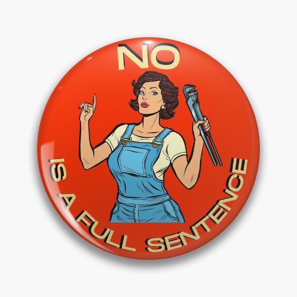 Item preview, No is a Full Sentence designed and sold by RetroOG.