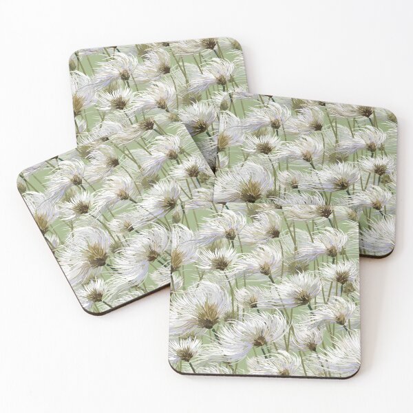 Item preview, Cotton Grass Dream | Celery Green designed and sold by L Diane Johnson.