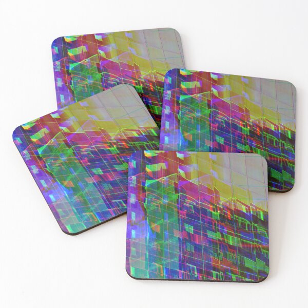 Item preview, Multicolored Mirrored Building designed and sold by Latorih10.