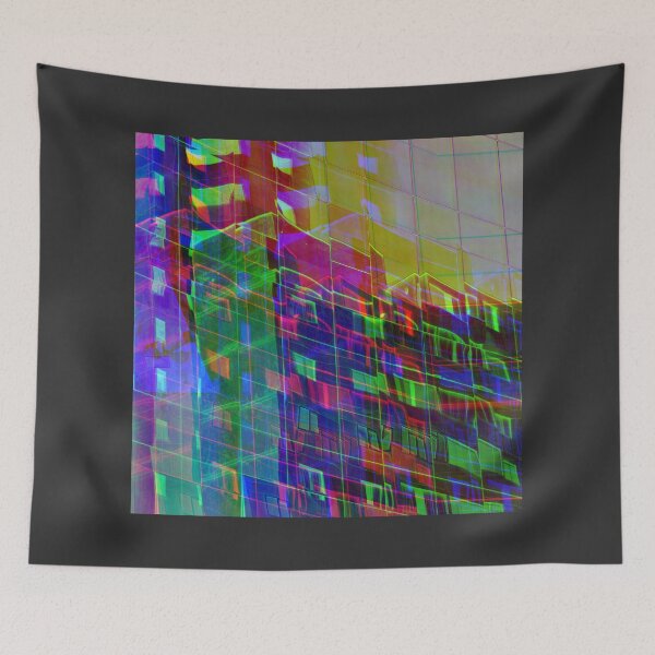 Item preview, Multicolored Mirrored Building designed and sold by Latorih10.