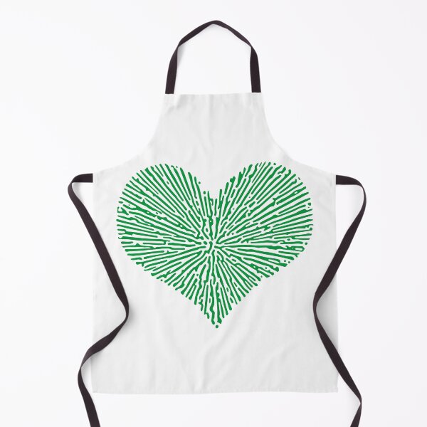 Item preview, Turing Pattern Sunburst Love Heart (Green) designed and sold by John Uttley.