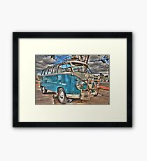 '61 Kombi splittie. Framed Print