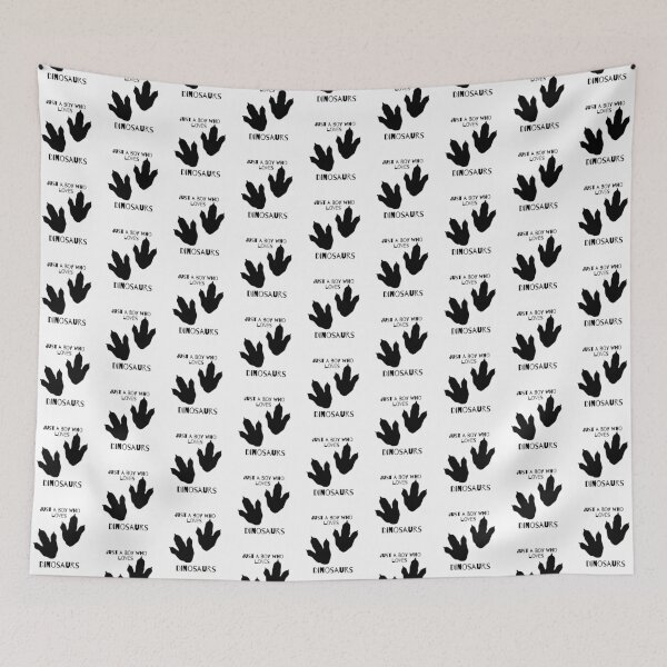 Item preview, Just A Boy Who Loves Dinosaurs designed and sold by WearYourMood.