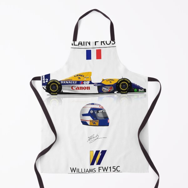 Item preview, Alain Prost - Williams FW15C Driver & Helmet designed and sold by JageOwen.
