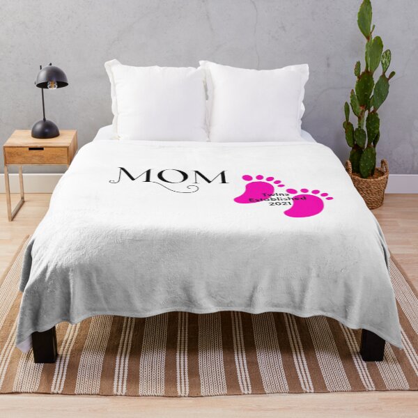 Item preview, Mom - Twins Girls Established 2021 designed and sold by dobbysgifts.