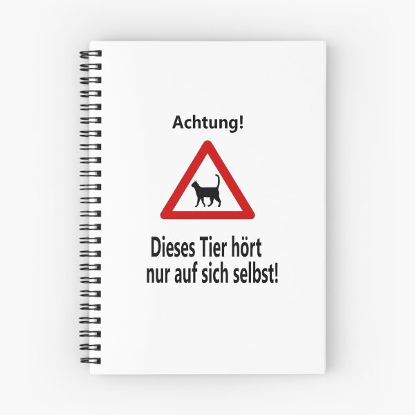 Item preview, Achtung! Dieses Tier hört nur auf sich selbst! designed and sold by NT99.