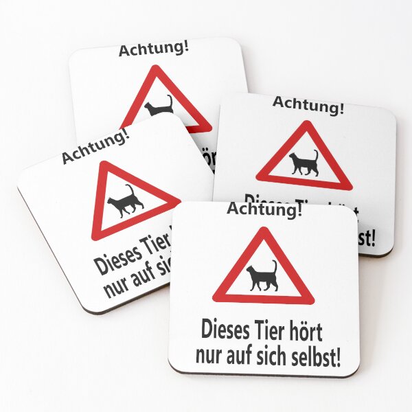 Item preview, Achtung! Dieses Tier hört nur auf sich selbst! designed and sold by NT99.