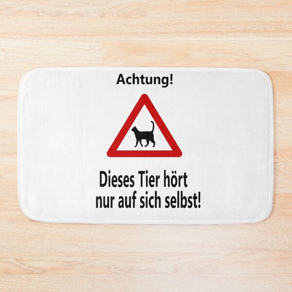 Item preview, Achtung! Dieses Tier hört nur auf sich selbst! designed and sold by NT99.