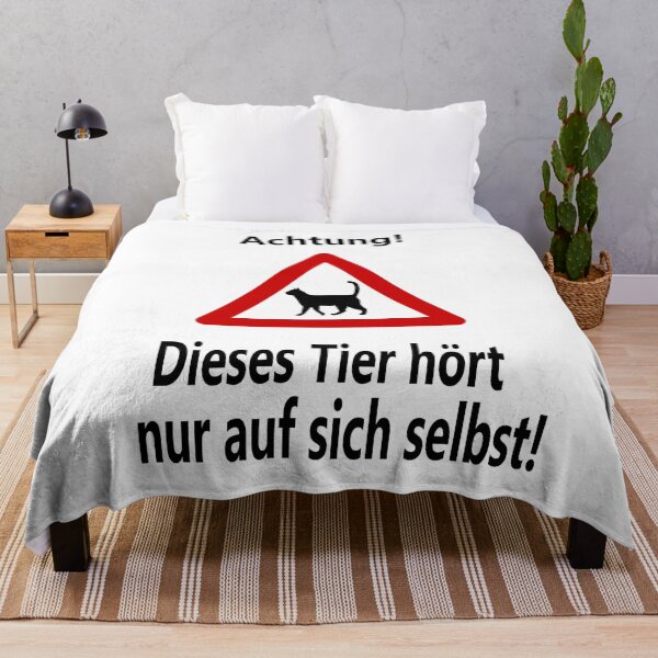 Item preview, Achtung! Dieses Tier hört nur auf sich selbst! designed and sold by NT99.