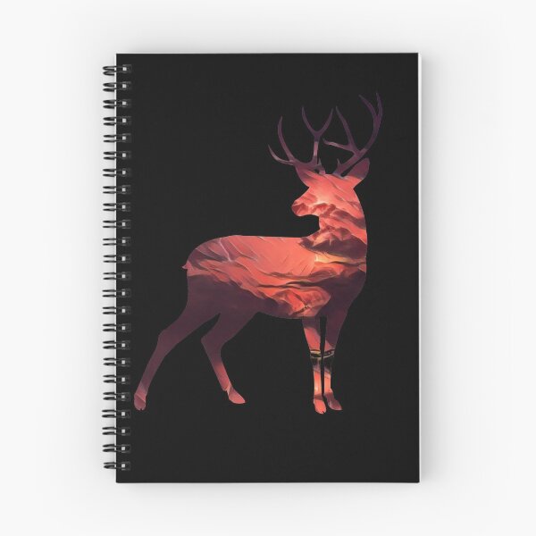 Item preview, Deer in Lightning Dusk designed and sold by Snilfen.