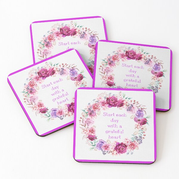 Item preview, Start each day with a grateful heart designed and sold by Pelikancrazy.