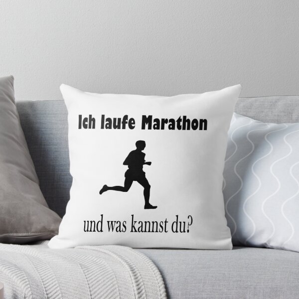 Artikelvorschau, Ich laufe Marathon und was kannst du? entworfen und verkauft von NT99.