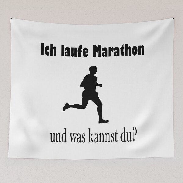 Item preview, Ich laufe Marathon und was kannst du? designed and sold by NT99.
