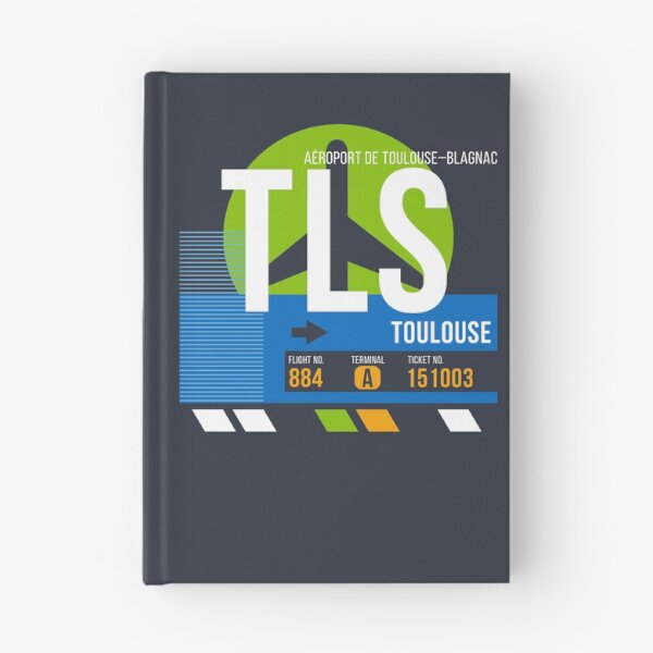 Item preview, Toulouse, France (TLS) Airport Code Baggage Tag designed and sold by SLAG-Creative.