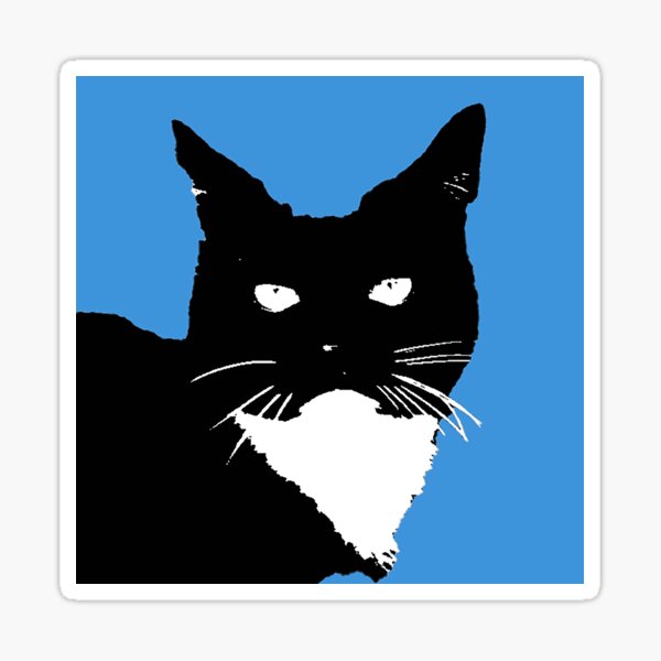 Item preview, Tux Cat Black and White designed and sold by Meredith Brooks.
