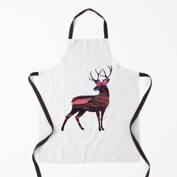 Item preview, Deer in Mountain Dusk designed and sold by Snilfen.