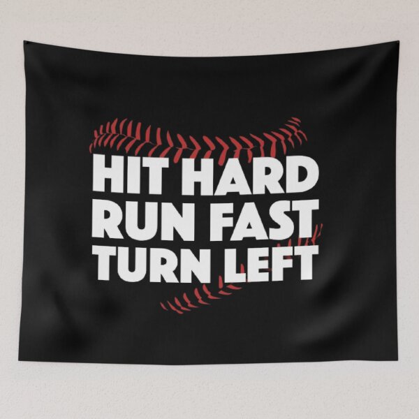Item preview, hit hard run fast turn left designed and sold by Jesar.