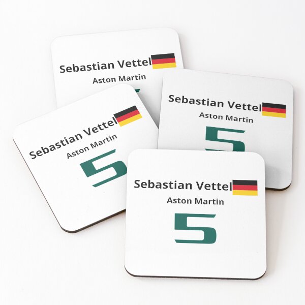 Item preview, SEBASTIAN VETTEL ASTON MARTIN 5 F1 designed and sold by kawrdesigns.
