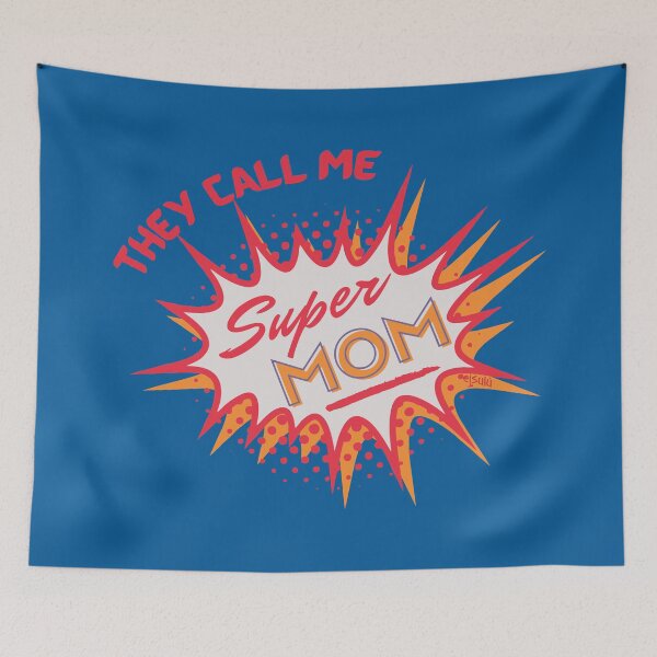 Item preview, THEY CALL ME SUPER MOM Cool Mother's Day Desig designed and sold by ej-sulu.