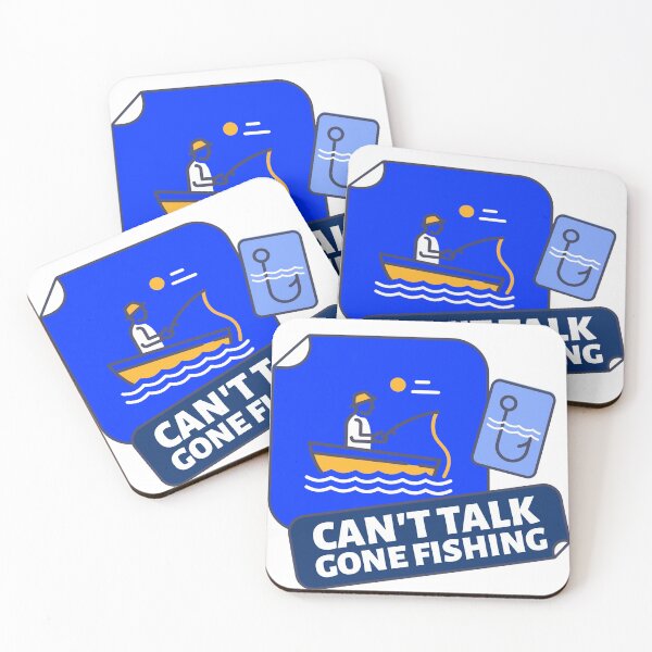 Item preview, Can't Talk Gone Fishing designed and sold by Poly-Sci-Store.