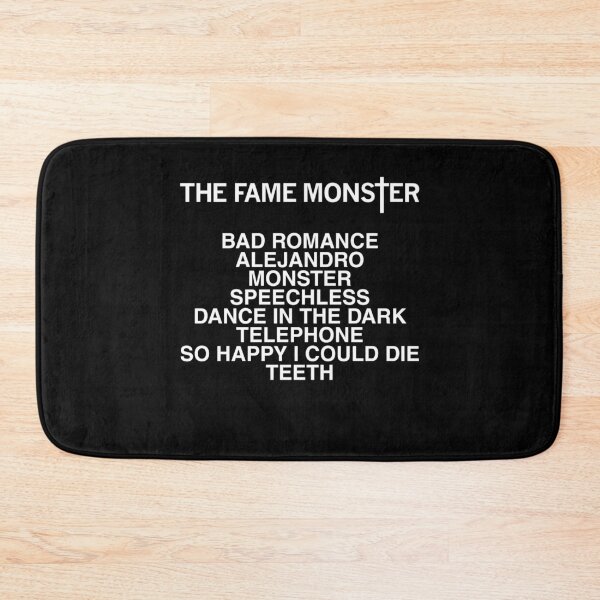 Item preview, The Fame Monster Tracklist (songs) designed and sold by AlertStore.