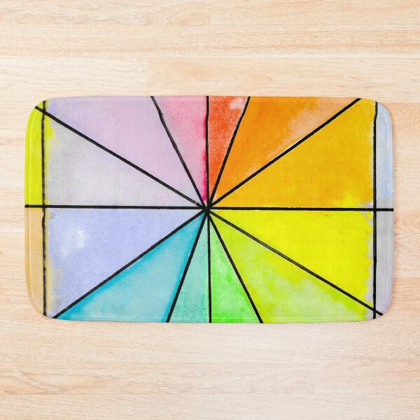 Item preview, Stain Glass Rainbow Watercolor designed and sold by Designs By YL.