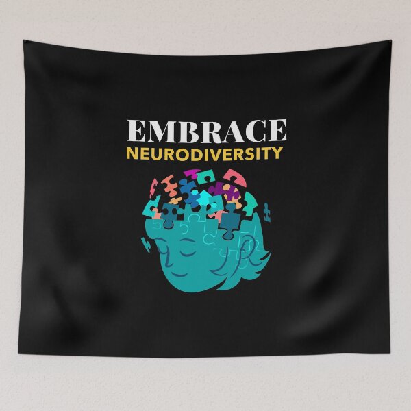 Item preview, Embrace Neurodiversity designed and sold by friendlyspoon.