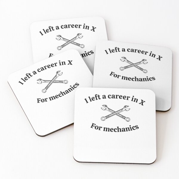 Item preview, I left a career in x for mechanics designed and sold by malo Barbier.