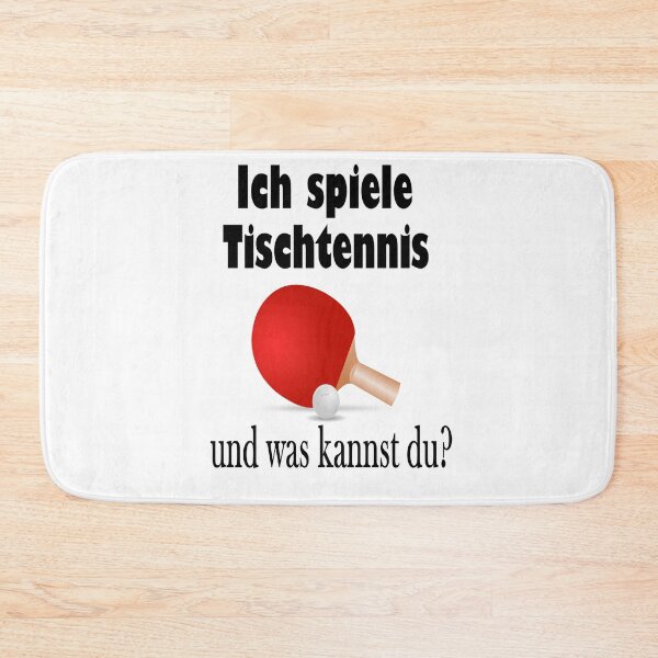 Artikelvorschau, Ich spiele Tischtennis und was kannst du? entworfen und verkauft von NT99.