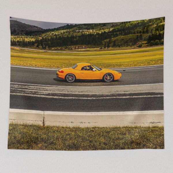Item preview, Orange sport car super car racing car poster designed and sold by JD369.