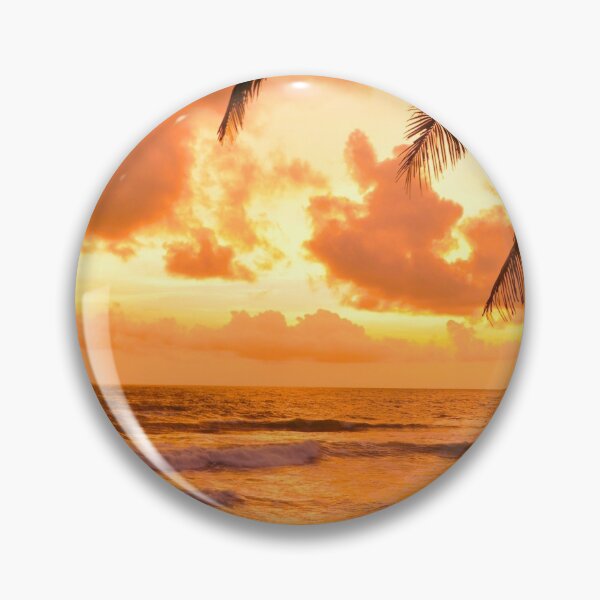 Item preview, Tropical Ocean Sunset Palm Tree Paradise  designed and sold by newburyboutique.