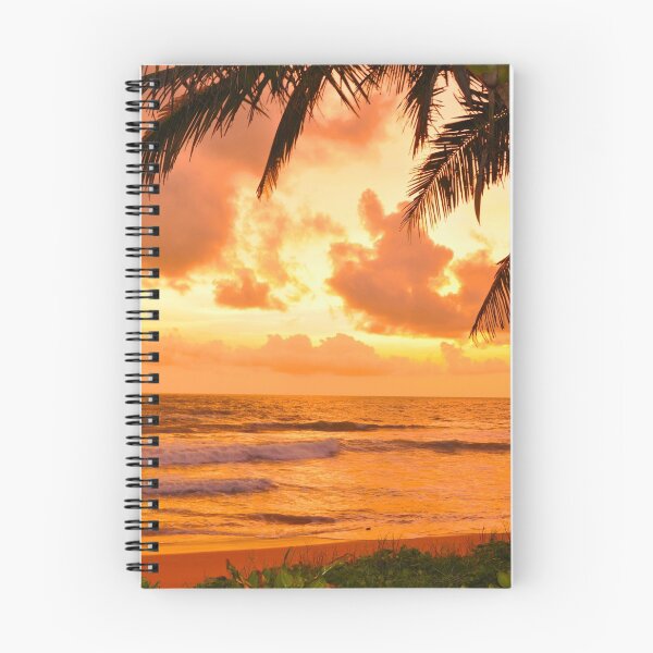 Item preview, Tropical Ocean Sunset Palm Tree Paradise  designed and sold by newburyboutique.