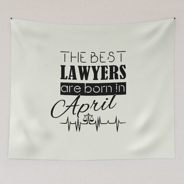 Item preview, Lawyer Fashion | The Best Lawyers are born in April designed and sold by Burachonak-art.