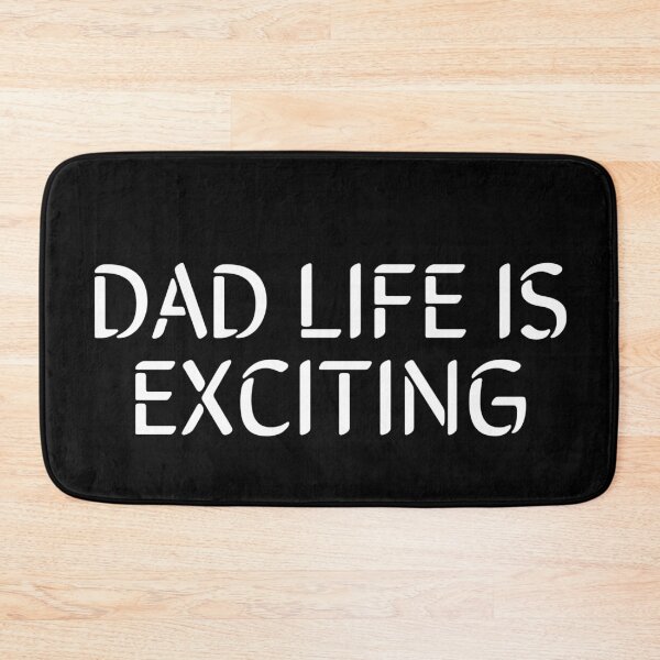 Item preview, Daddy Life Is Exciting- Black designed and sold by Designs By YL.