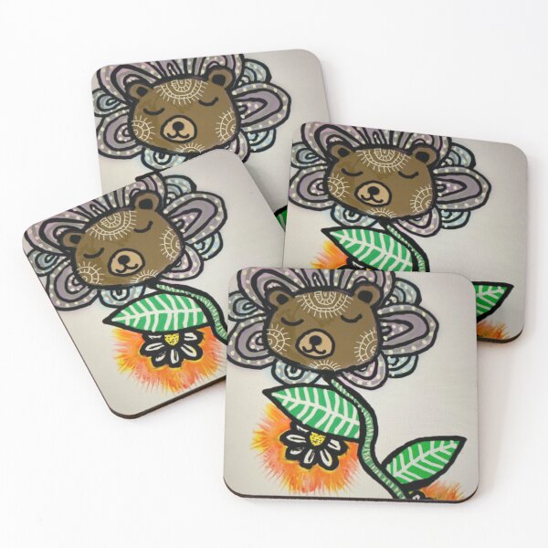Item preview, Bloom of the bear  designed and sold by catflavouredpud.